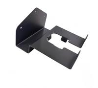 KiBcsLic Supporto Metallico con Cull U Salvaspazio Portttrezzi da Giardino Resistente Gancio per Officina , Nero , Supporto A Parete Concavo Per Tosaerba