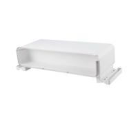 KiBcsLic Supporto per Schermo del Computer con cassetto portaoggetti, espositore ergonomico impilabile di, Porta Computer Portatile per Ufficio, 56x21.6x13.7 Cm