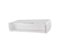 KiBcsLic Supporto per Schermo del Computer con cassetto portaoggetti, espositore ergonomico impilabile di, Porta Computer Portatile per Ufficio, 50.9x21.6x11.7 Cm