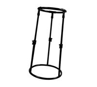 KiBcsLic Supporto per universale in metallo telescopico stabile, pratico e regolabile in altezza, supporto per tamburo, 23.5 Cm