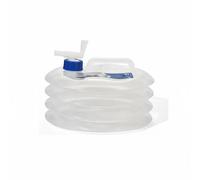 KiBcsLic Tanica Pieghevole con Rubinetto Leggero Secchio Pieghevole con Rubinetto a Prova di Perdite Tanica Acqua Portatile per Casa, 5L