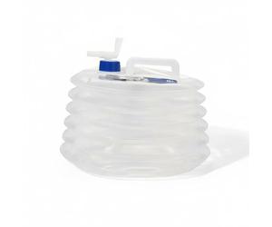KiBcsLic Tanica Pieghevole con Rubinetto Leggero Secchio Pieghevole con Rubinetto a Prova di Perdite Tanica Acqua Portatile per Casa, 15L