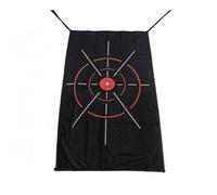 KiBcsLic Tappetino Allenamento Golf Bersaglio Tappeto Pratica Swing Pad Colpi Direzione Panno Mirino Concentrici in Poliestere Antiscivolo con Cinghie Adatto per Casa Giardino Area Allenamento