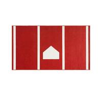 KiBcsLic Tappetino da Baseball per Allenamento Battuta Materassino per Pratica Swing Softball Guida Allineamento Base Casa Accessorio Portatile in Velluto, Style F