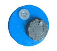 KiBcsLic Tappo per tanica d'Acqua, Accessorio di Ricambio, Coperchio Portatile con Guarnizione, per Serbatoio da Giardino, barile, distributore, Blu