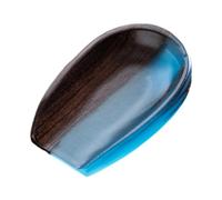 KiBcsLic Tazza per Chicchi di Caffè, Cha He, Recipiente per Il Tè, Legno E Resina, Accessori per Il Caffè, Vassoio per Il Tè, Vassoio per Pesare per Ufficio, C, Colore D