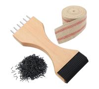 KiBcsLic Tenditore per tessuti, strumento per tendere cinghie, strumento per tappezzeria con nastro in per tessuti