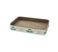 KiBcsLic Tiragraffi per Gatto Letto Cuccia Nido Tappeto Letto Animali Domestici Resistente all’Usura Tavoletta Cartone Ondulato Traspirante Base Stabile Adatt, 50 Cm