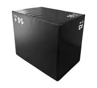 KiBcsLic Training Jump Box per Esercizi di Bilanciamento Plyometric Box per Workout Step Box per Fitness Box Salto in PVC Adatto Ad Adulti E Bambini Pa, Style a