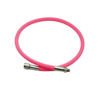 KiBcsLic Tubo Bassa Pressione Regolatore Immersione Flessibile Antitorsione Multistrato Resistente Usura Facile Montaggio Adatto Sub Esperti attività Acquatich, Rosa, 75cm