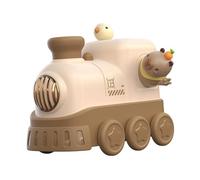 KiBcsLic Umidificatore Portatile Umidificatore da Tavolo USB Mini Luce Notturna modalità Doppia Nebulizzazione Spegnimento Automatico Materiale PP Adatto, Marrone