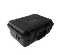 KiBcsLic Valigetta Portaoggetti con Schiuma Protettiva Struttura Impermeabile Maniglia Ergonomica E Chiusura Adatta per Strumenti Trasporto Fotografia Attività, 34x25x13.6 Cm