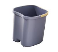 KiBcsLic Vasca per pediluvio, SPA per piedi per il relax in casa e in dormitorio, comoda con maniglia, secchio per lavaggio piedi robusto e profondo per adulti, Blu