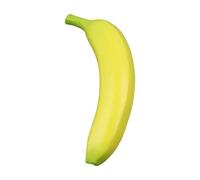 KiBcsLic Verdura Artificiale Simulata Finta Realistica Decorazione PU Stampata Modellata Dettagliata Adatta per Casa Negozio Lezione Natale Festa, Banana