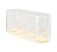 KiBcsLic Vetrina Trasparente per Oggetti da Collezione, Mini Giocattoli, Mini Statuine