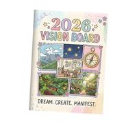 KiBcsLic Vision Board Book Planner per Viaggi Aziendali, Risultati Personali
