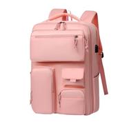KiBcsLic Zaino Da Trekking, Zaino Da Corsa, per Spostamenti Quotidiani per Andare Al Lavoro, per L'arrampicata E Il Trekking, Rosa