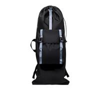 KiBcsLic Zaino Skateboard Borsa Porta Longboard Organizer Spazioso Tracolla Regolabile Materiale Oxford Impermeabile Elementi Riflettenti Adatta a Trasporto At, Blu