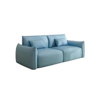KIBONCY 2-Seater Minimalist Loveseat Sofa, Cozy, Armrest Couch with Soft Pillows, Modern Upholstered for Living Room & Apartment(3,120x80x78cm)