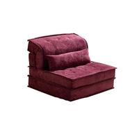 KIBONCY Adjustable Floor Sofa Chair, Foldable Lazy Couch Folding Lounge, Multi-Position Recliner for Living Room Bedroom Small Space(E)
