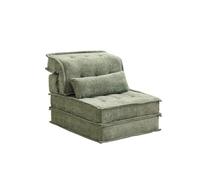 KIBONCY Adjustable Floor Sofa Chair, Foldable Lazy Couch Folding Lounge, Multi-Position Recliner for Living Room Bedroom Small Space(D)