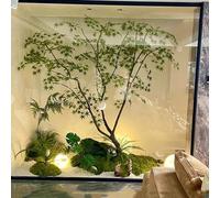 KIBONCY Albero di acero giapponese verde artificiale di grande formato for il design di interni e l'impatto visivo delle finestre(3.5mx2.5m)