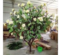 KIBONCY Albero di rododendro artificiale Alberi di azalea Simulazione Alberi di fiori di ciliegio Decorazione di interni Albero di modellazione Centro commerciale Paesaggio Matrimonio Interni(K,2M)