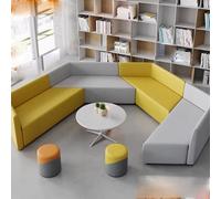 KIBONCY Area Reception Con Divani For Ospiti E Riunioni Di Lavoro, Ufficio Riposo Piccole Dimensioni For I Dipendenti, Aziendale, Banco Vendita Immobili(J)