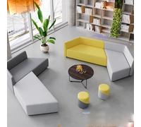 KIBONCY Area Reception Con Divani For Ospiti E Riunioni Di Lavoro, Ufficio Riposo Piccole Dimensioni For I Dipendenti, Aziendale, Banco Vendita Immobili(G)