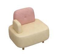 KIBONCY Arm & PU Leather Fabric Seating Chair Modern Sectional Sofa Accent, for Living Room Double Creative Suitable for Coffee(D,Single)