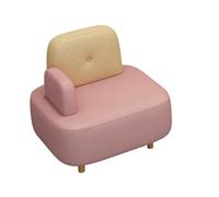 KIBONCY Arm & PU Leather Fabric Seating Chair Modern Sectional Sofa Accent, for Living Room Double Creative Suitable for Coffee(F,Single)