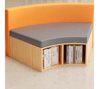 KIBONCY Biblioteca Libro Illustrato Istituto Di Formazione Libreria A Forma Arco Divano Area Riposo Reception E Attesa Scaffale For Riporre La Scuola Materna(P)