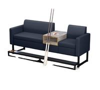 KIBONCY Billiard Spectator Sofa, Ergonomic Lounge Couch with High-Density Sponge & Heavy-Duty Metal Frame, Comfortable Seating for Hall, Game Room(G)