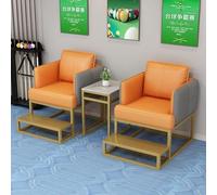 KIBONCY Billiards Lounge Exclusive Seating, Durable Upholstered Sofa & Chair Combination with Table for Game Room & Sports Club(G)