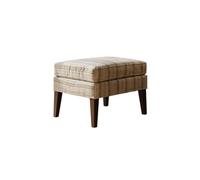 KIBONCY Classic Striped Armchair Upholstered Accent Chair Set Comfortable with Solid Wood Legs for Living Room & Bedroom(B)