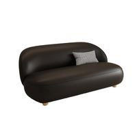 KIBONCY Cloud-Like Curved Sofa,2-3 Seater Stain-Resistant Upholstery,Soft Rounded, for Small Apartments/Home Offices(D,200cm)