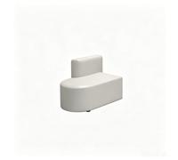 KIBONCY Colorful Modular Sofa Blocks, Customizable Pieces, Comfortable PU Leather Couch Parts for Preschool & Playroom(E)