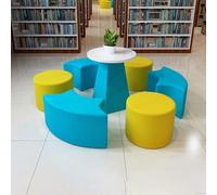 KIBONCY Combinazione di divani creativi irregolari della sala di lettura for negoziazione del tempo libero nell'ufficio e nell'area di riposo delle sale della biblioteca e centro vendite(E)