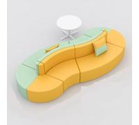 KIBONCY Combinazione di divani innovativa, gruppo di sedute lounge creativo con design modulare, perfetto for zone d'attesa artistiche, aree reception e spazi contemporanei(B)