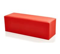 KIBONCY Combinazione Panca Soft-Pack Anti-collisione for Asilo Nido, Sgabello for Divano Imbottito Rettangolare for l'educazione della Prima Infanzia, Sgabello for Cambio Scarpe(200.35.35cm)