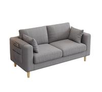 KIBONCY Comodo divano a due posti, elegante divano compatto a 2 posti for camera da letto, soggiorno, dormitorio, ufficio, divano pigro imbottito moderno for mobili domestici di piccoli spazi(B,70CM)