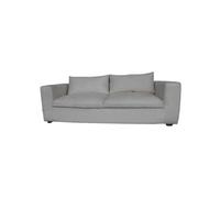 KIBONCY Comodo divano imbottito in piuma, divano lineare in tessuto di lino, sedute imbottite a terra, for soggiorni, appartamenti e pensioni(B)