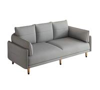 KIBONCY Convertible Futon Sofa Bed, Modern Couch with 2 Pillows, Mid Century Love Seat Couches for Living Room, Bedroom Office Small Space(C,212cm)