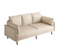 KIBONCY Convertible Futon Sofa Bed, Modern Couch with 2 Pillows, Mid Century Love Seat Couches for Living Room, Bedroom Office Small Space(B,192cm)