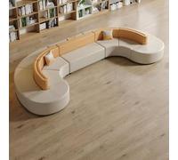 KIBONCY Creative Curved S-Shaped Waiting Room Seating, For Office Lobby