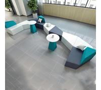 KIBONCY Creative Curved S-Shaped Waiting Room Seating, For Office Lobby
