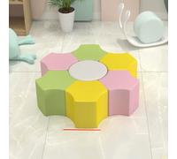 KIBONCY Creative Uniquely Shaped Sofa Set, Sofa Set For Reading And Relaxation Areas In Training Institutions And Libraries.(B)