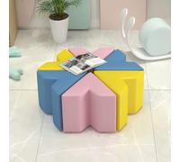 KIBONCY Creative Uniquely Shaped Sofa Set, Sofa Set For Reading And Relaxation Areas In Training Institutions And Libraries.(E)