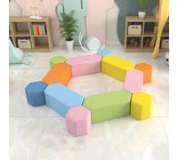 KIBONCY Creative Uniquely Shaped Sofa Set, Sofa Set For Reading And Relaxation Areas In Training Institutions And Libraries.(K)