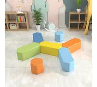 KIBONCY Creative Uniquely Shaped Sofa Set, Sofa Set For Reading And Relaxation Areas In Training Institutions And Libraries.(I)